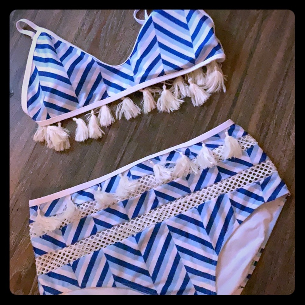 High waist bikini